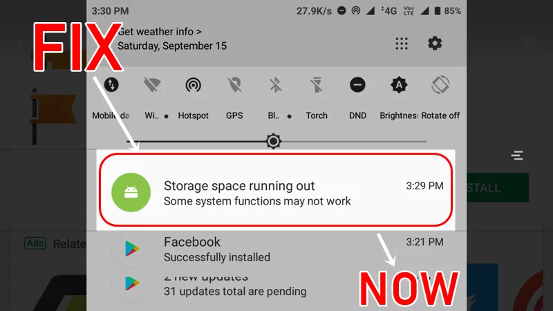 How to Fix App Crashes Caused by Low Storage on Android Devices