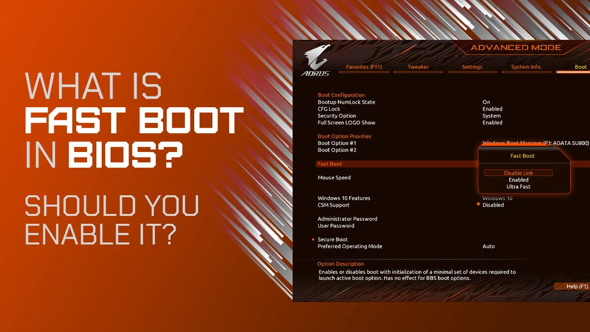 Why Is My PC Crashing After Enabling Fast Startup in BIOS?